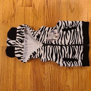 Disney Minnie Mouse zebra vest; size 2T